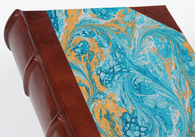 Hardcover photo albums.