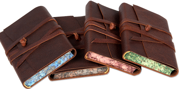 Soft leather journals